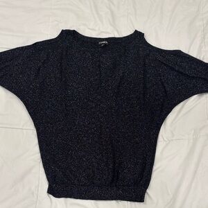 Express Midnight Sparkle Top